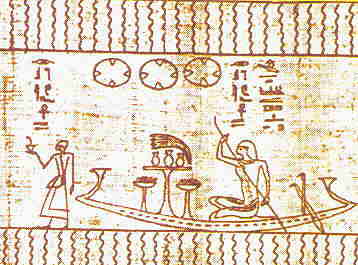 Tre corpi volanti di forma discoidale (papiro di Torino)